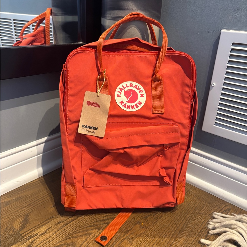 Kånken Orange Backpack